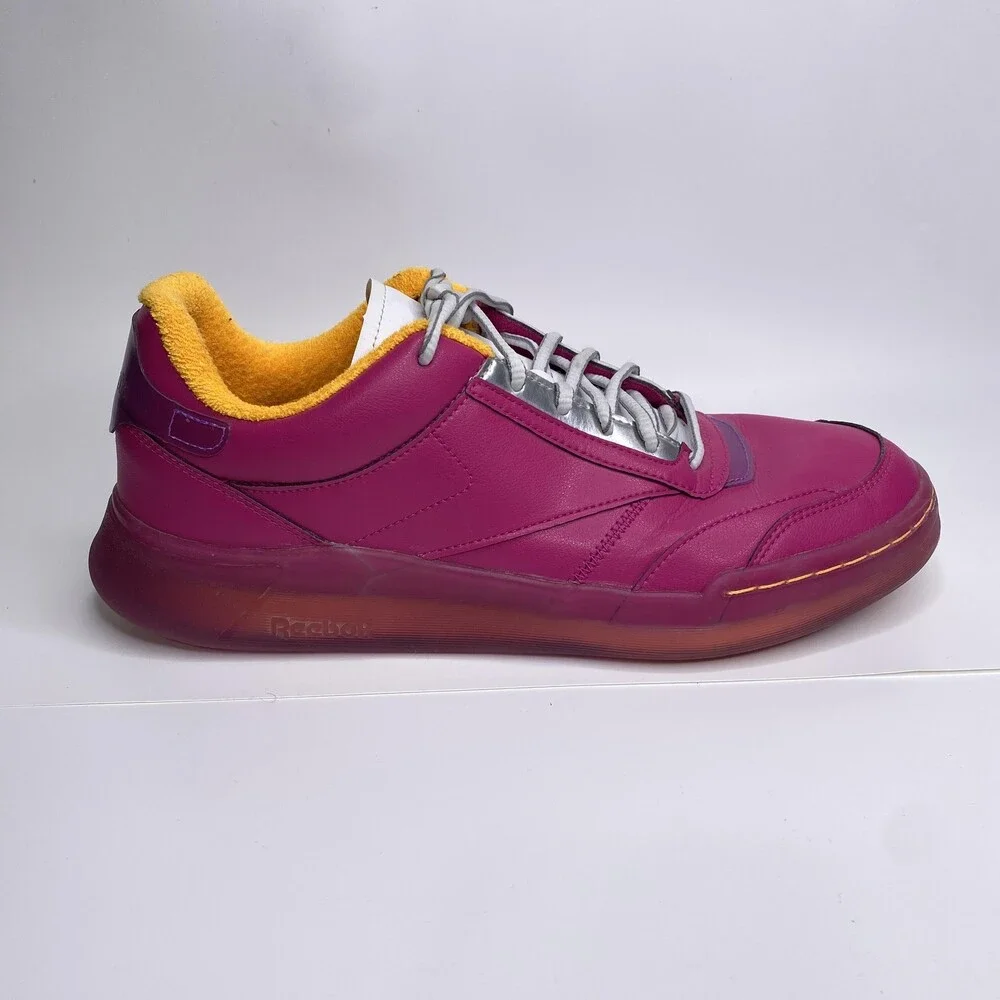 Reebok The Jetsons Flintstones Shoes Sneakers Mens Size 11 Purple Yellow Collab